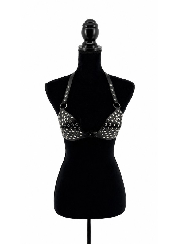 SUTIEN DAMA DIN PIELE D4